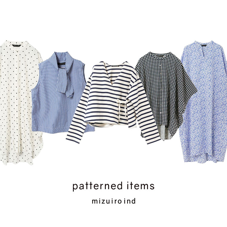 patterned items| mizuiro ind