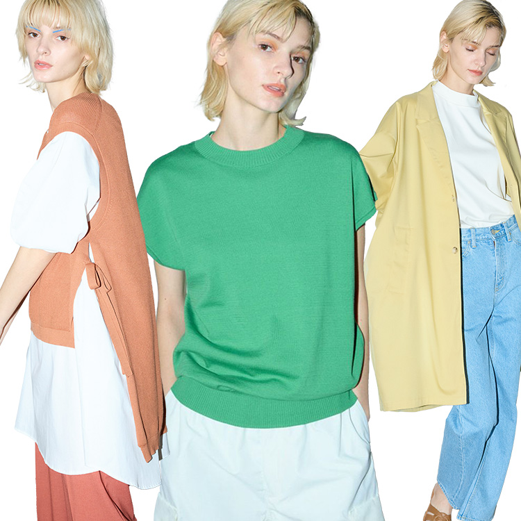 Recommend spring color items | MIDIUMISOLID