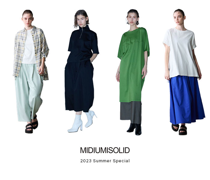 MIDIUMISOLID｜ MARcourt ONLINE STORE - マーコートオンラインストア