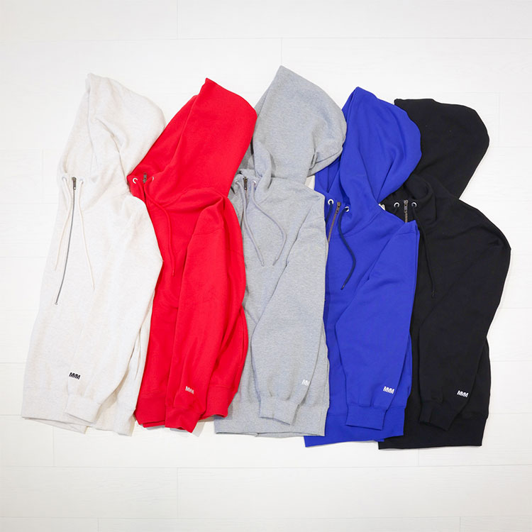 MARMARMAR 2024 Spring & Summer Collection | half zip sweat hoodie