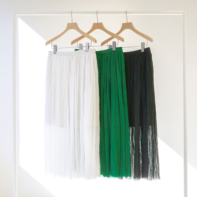 MARMARMAR 2024 Summer Collection | washer tulle skirt