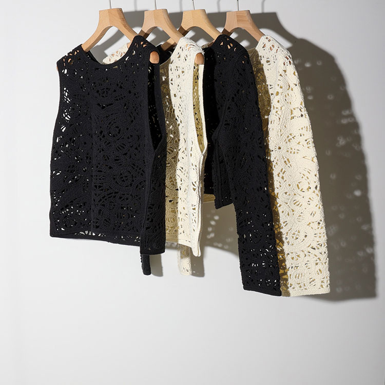 MARMARMAR Collection | lace knitted vest /cardigan
