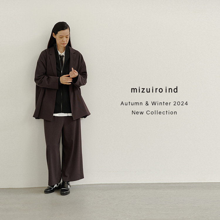 mizuiro ind Autumn & Winter 2024 New Collection