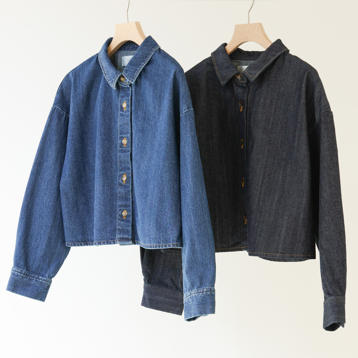 short denim shirt | 2024 Autumn Collection MARMARMAR