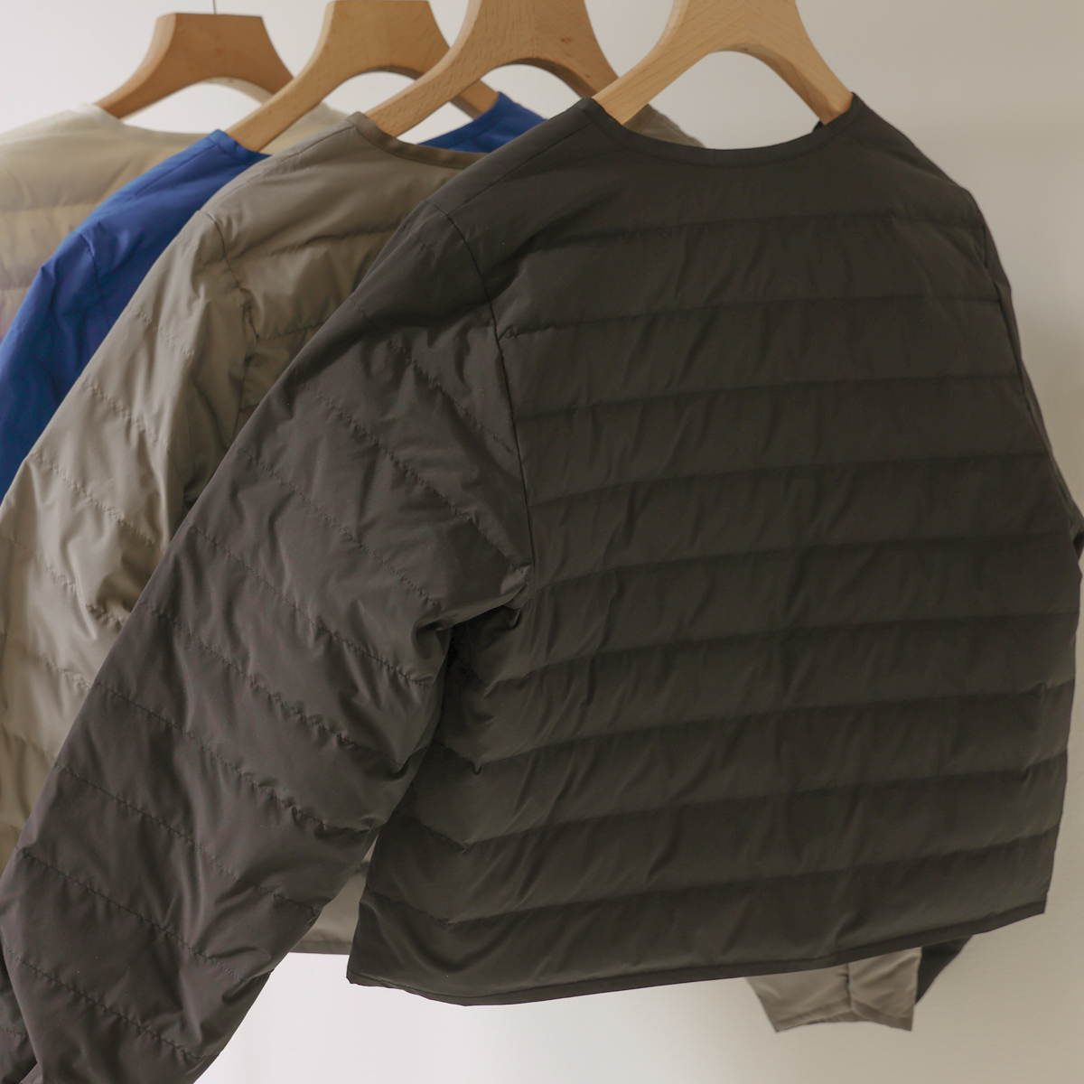 crew neck short down coat | 2024 Autumn Collection MARMARMAR