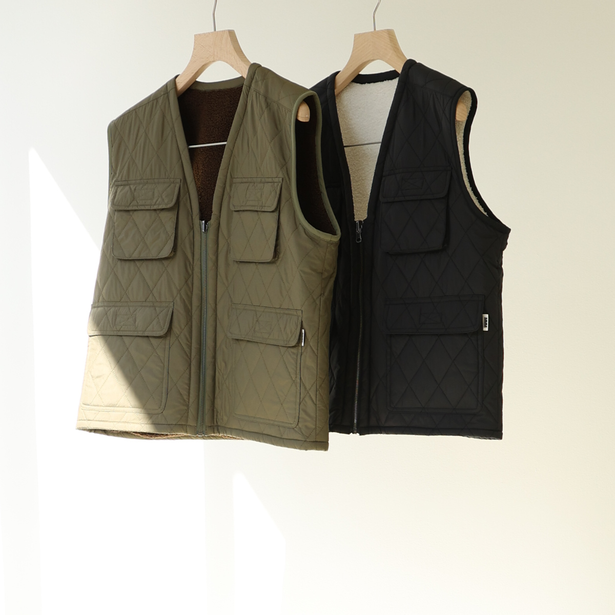 quilt reversible vest | 2024 Autumn & Winter Collection MARMARMAR