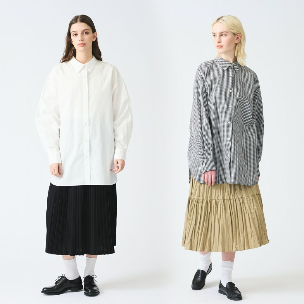 men’s like wide shirt | Spring & Summer Collection 2025 mizuiro ind