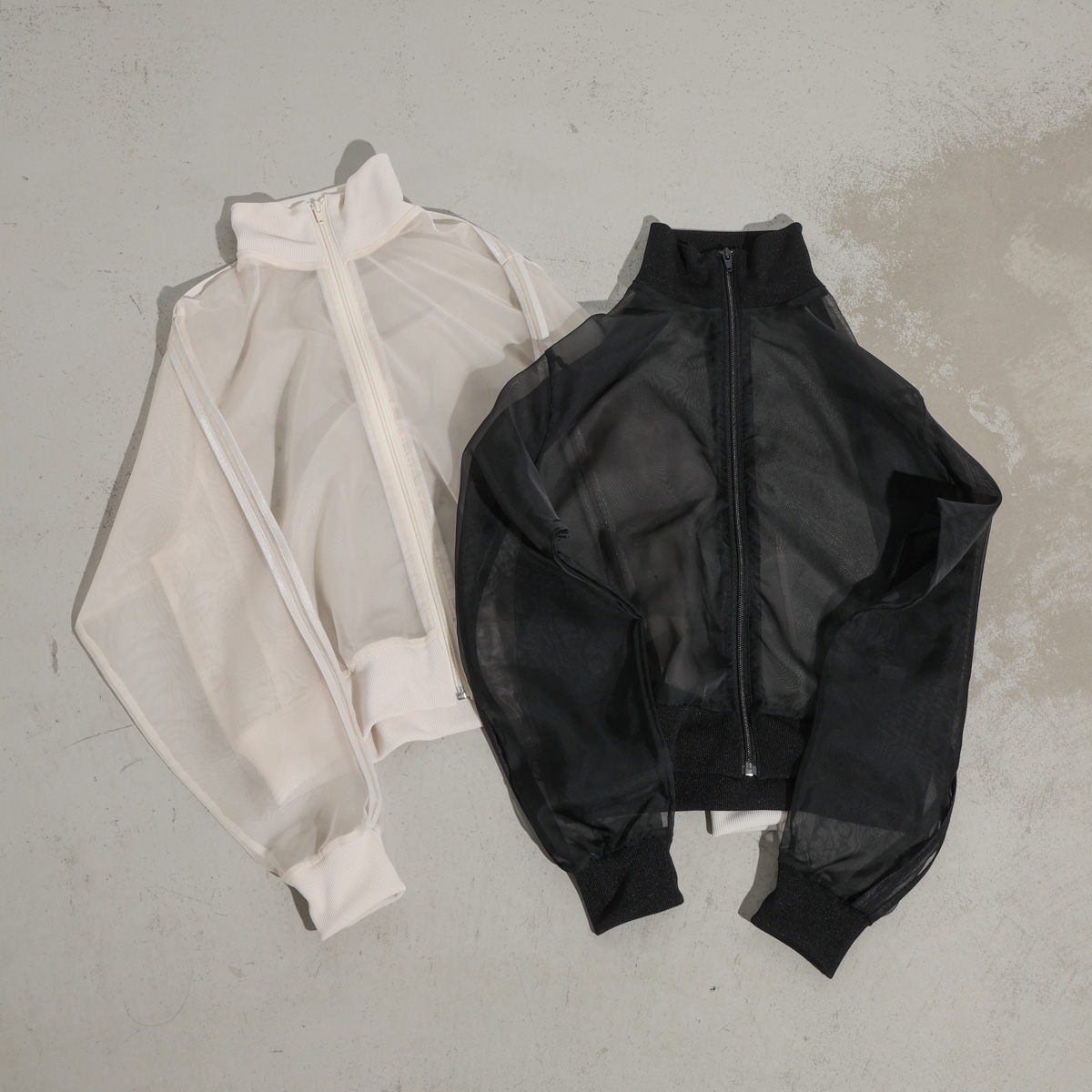 sheer truck jacket | 2025 Spring & Summer MARMARMAR