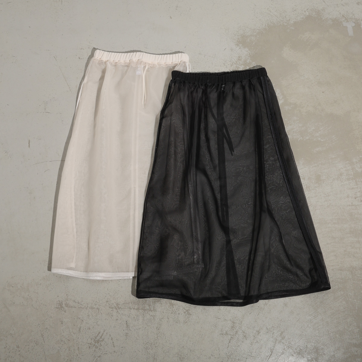 sheer truck skirt | 2025 Spring & Summer MARMARMAR