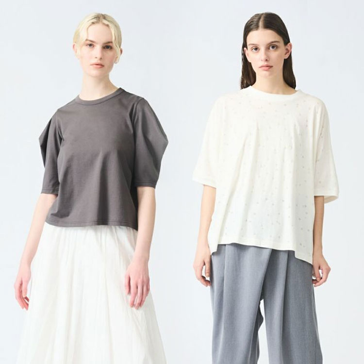 HALF SLEEVE TOPS | mizuiro ind 2025 Spring & Summer Collection