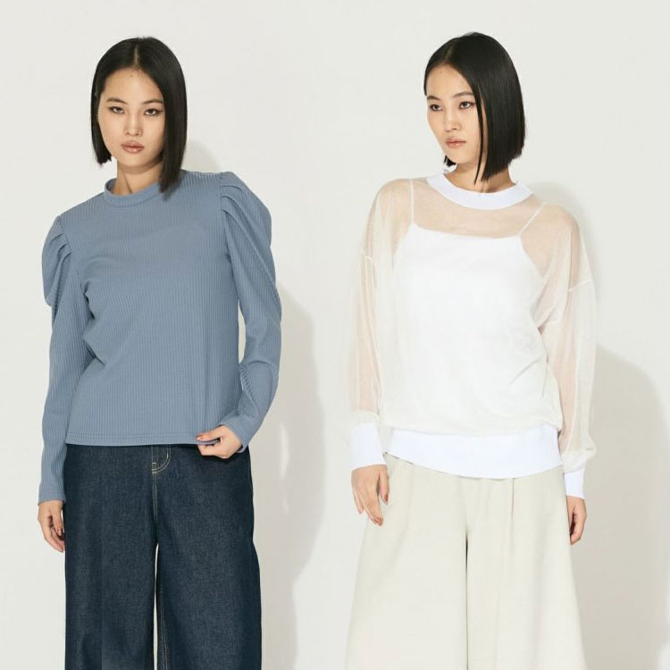 LONG SLEEVE CUTSEWN 2025 Spring & Summer Collection | MIDIUMISOLID