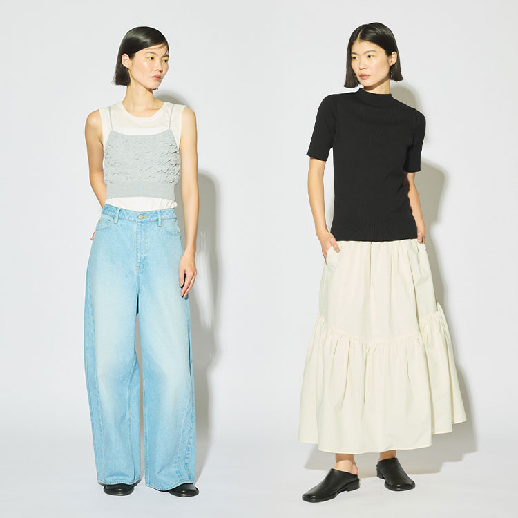 BOTTOMS SELECTION 2025 Spring & Summer Collection | MIDIUMISOLID