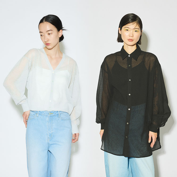 SHEER ITEM 2025 Spring & Summer Collection | MIDIUMISOLID
