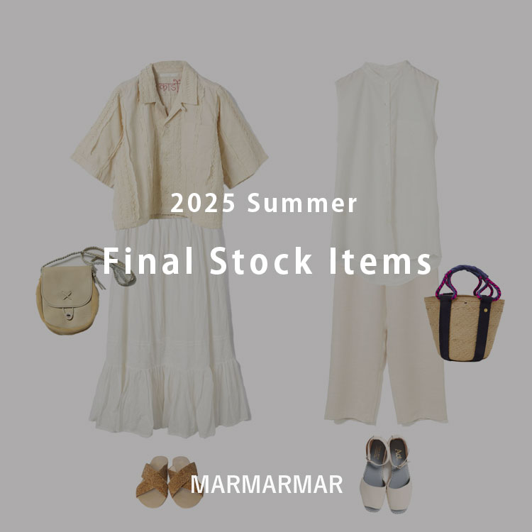 Final Stock Items 2025 summer sale | MARMARMAR
