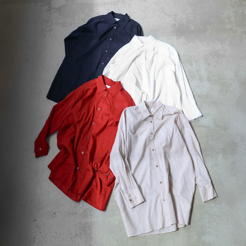 sheer wide shirt | 2025 Autumn & Winter MARMARMAR