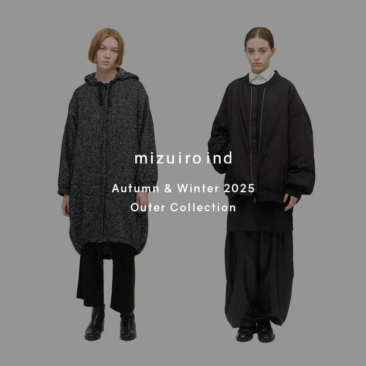 mizuiro ind 2025 OUTER COLLECTION