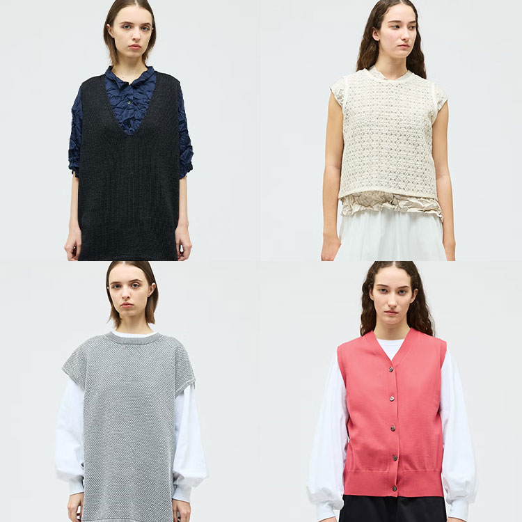 Vest Collection | mizuiro ind 2026 Spring & Summer Collection