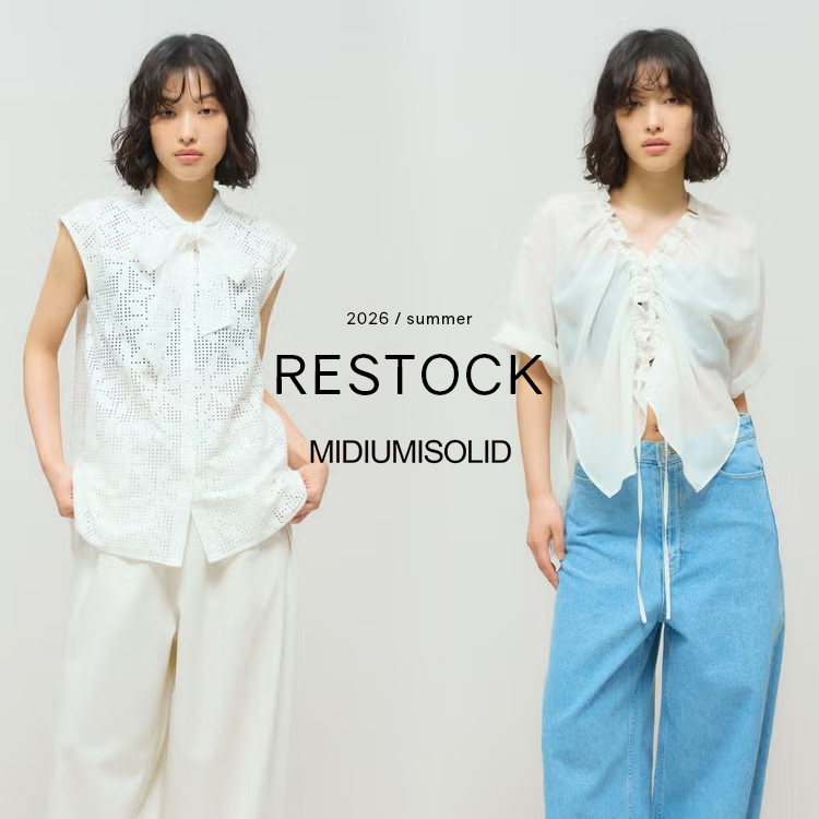 RESTOCK summer Items | MIDIUMISOLID