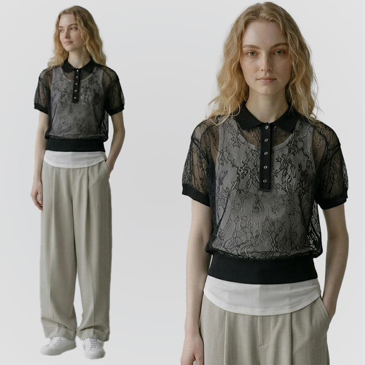2026 summer styling レース、メッシュ etc… 素材と表情を重ねて | MARMARMAR