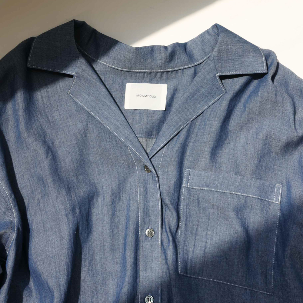 sheer denim series | MIDIUMISOLID 2026 Spring&Summer
