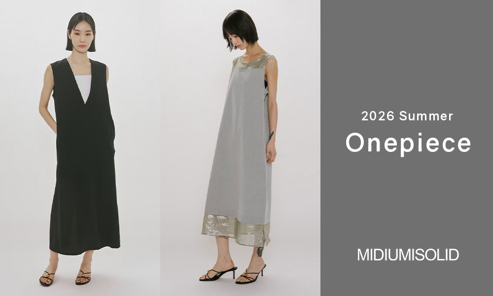 2026 Summer Onepiece MIDIUMISOLID
