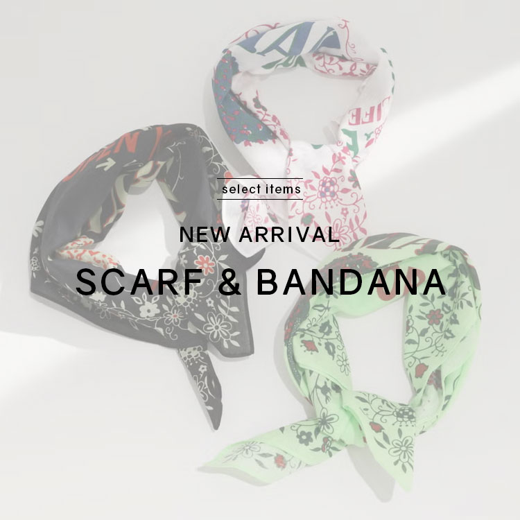 select items / pick up Scarf & Bandana