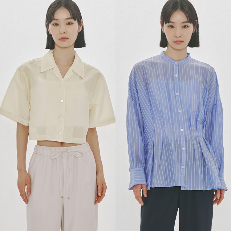 Summer Sale 2026 Shirt & Blouse | MIDIUMISOLID