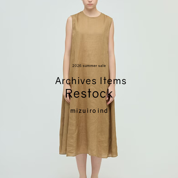 Archives Items Restock Sale | mizuiro ind