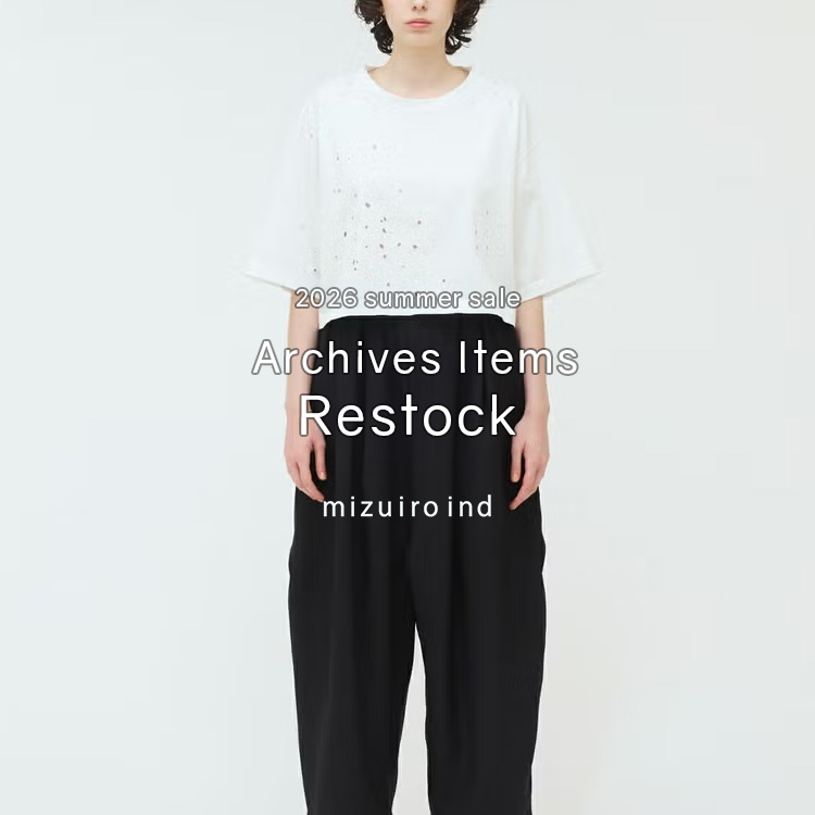 Archives Items Restock 2026 summer sale | mizuiro ind
