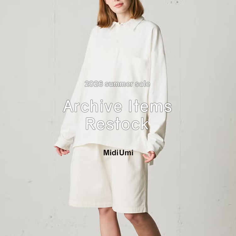 Archive Items Restock Sale | MidiUmi