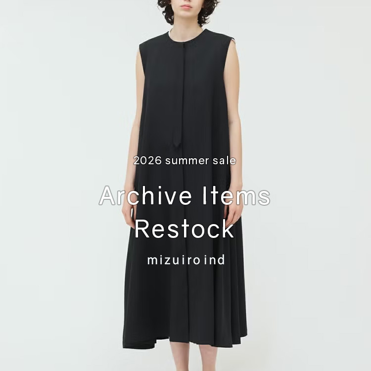 Archive Items Restock Sale｜mizuiro ind