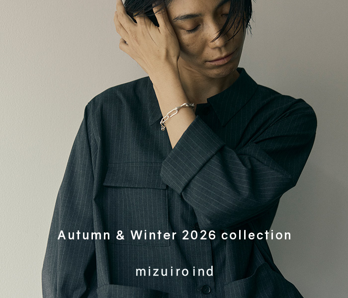 mizuiro ind Autumn & Winter 2026 collection