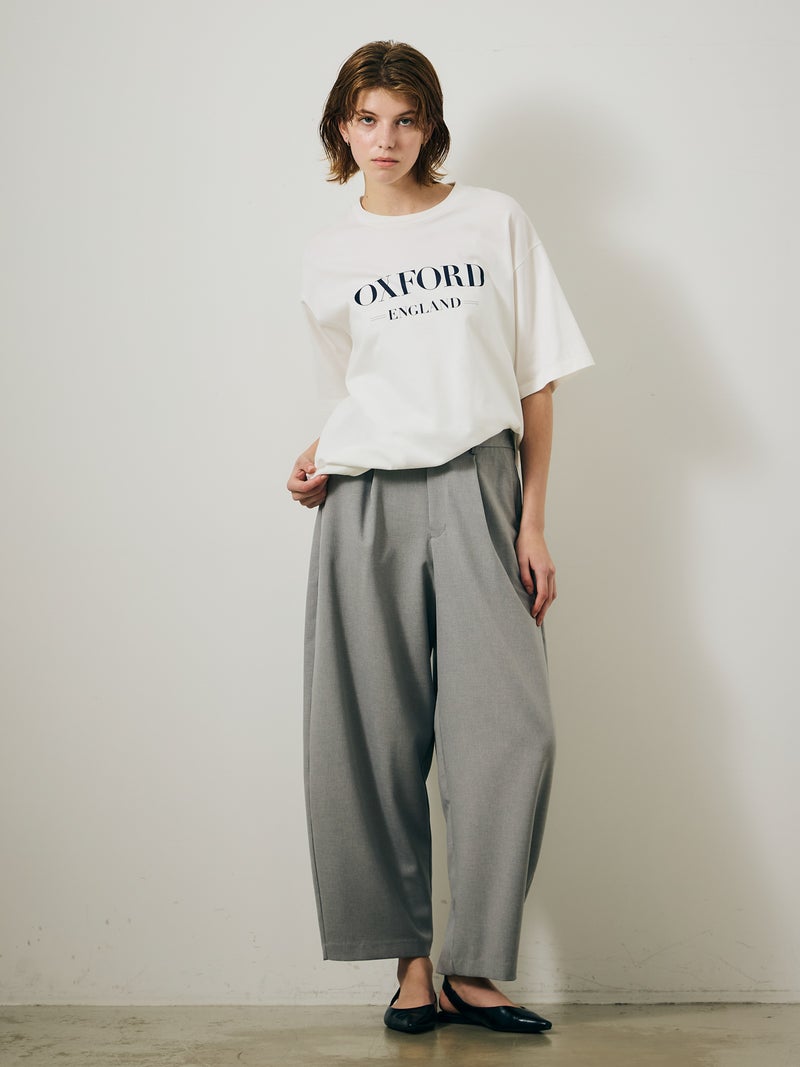 プリントTシャツ(oxford)