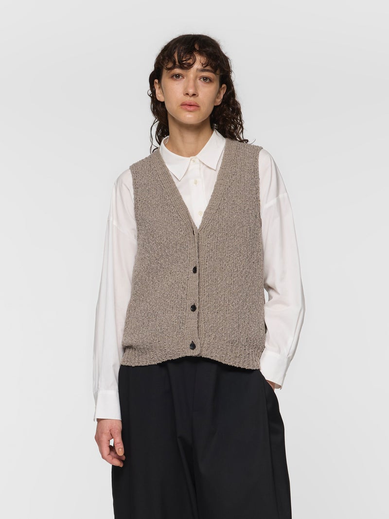 mizuiro ind スラブライクVネックベスト｜ MARcourt ONLINE STORE
