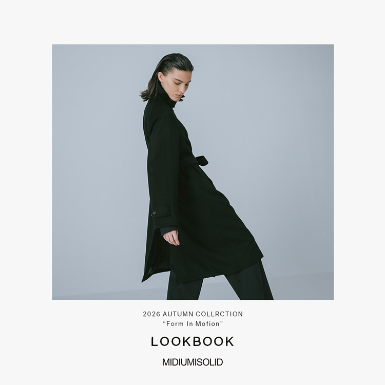 MIDIUMISOLID 2026 AUTUMN COLLECTION “Form In Motion”