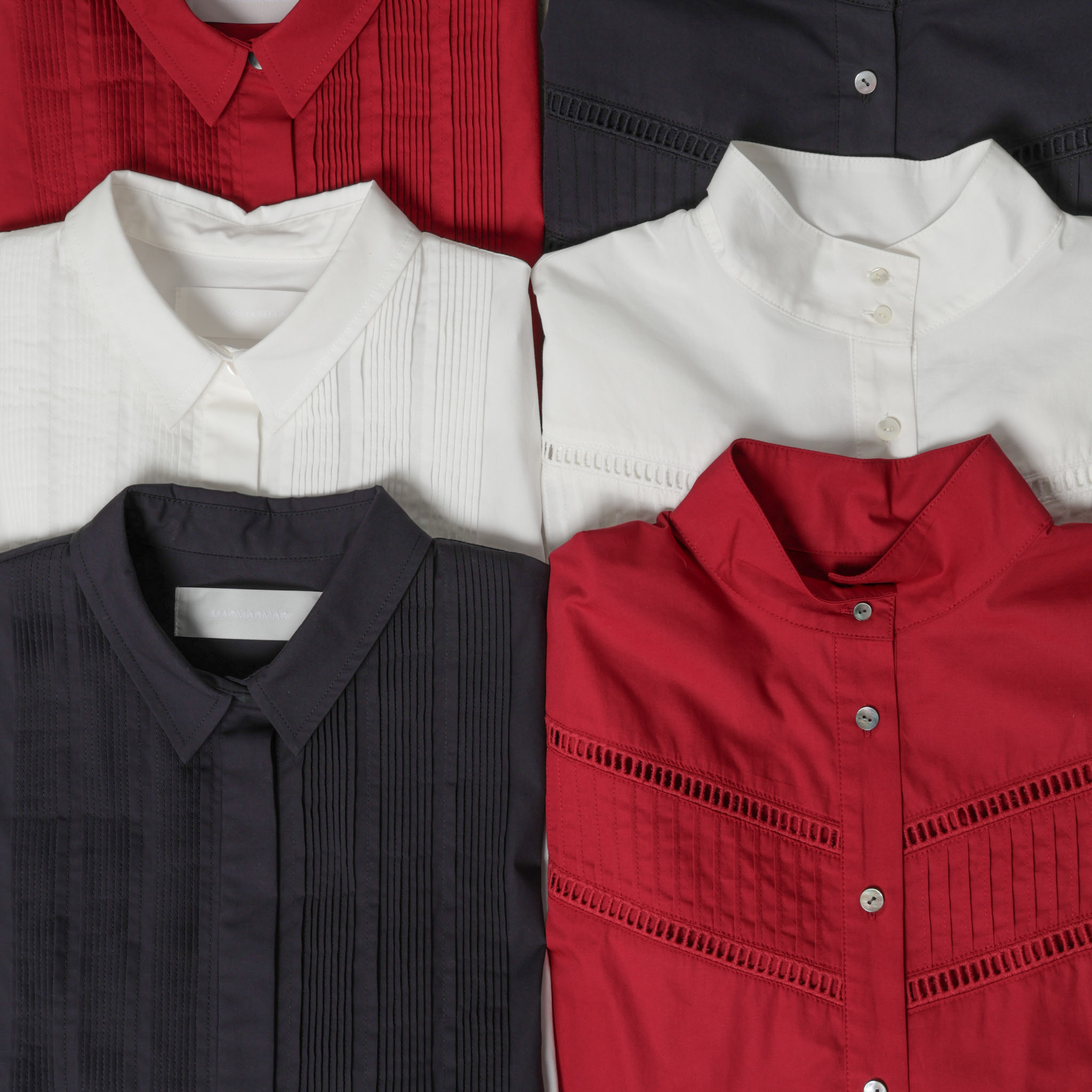 pintuck shirts series | 2026 Autumn Collection MARMARMAR