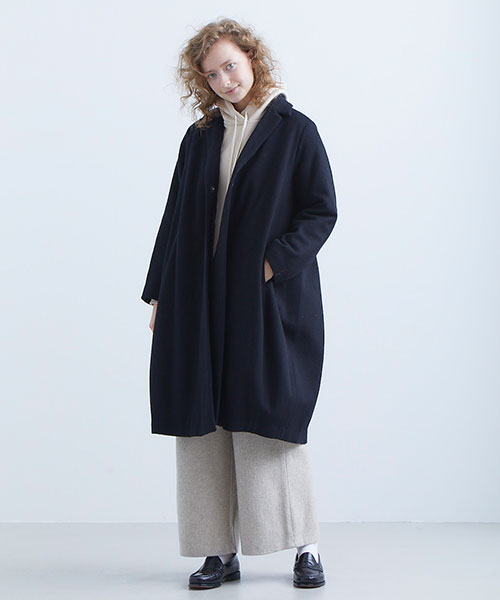 cocoon flare chester coat