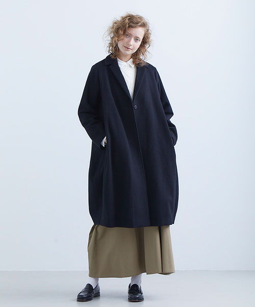 cocoon flare chester coat