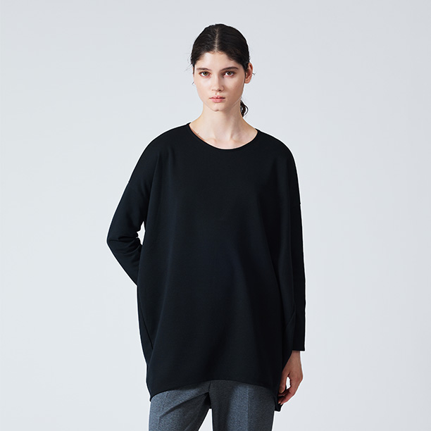 crew neck cocoon P/O