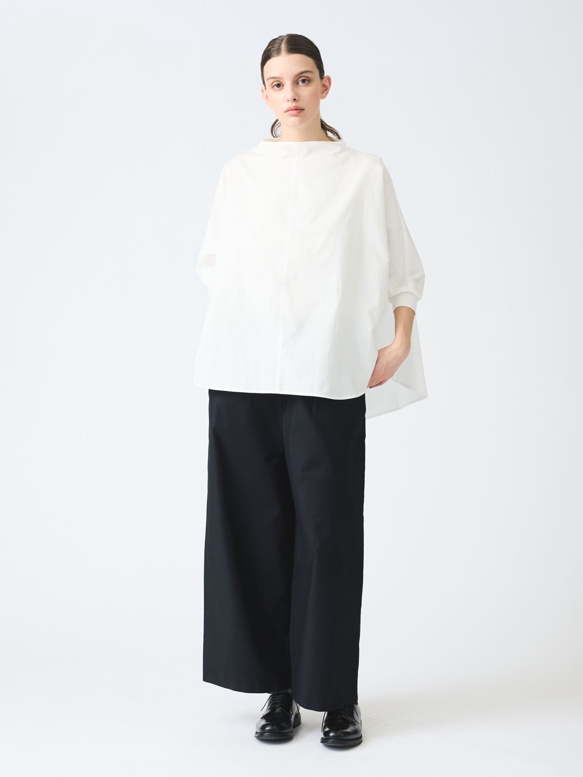 mizuiro ind モールスキンワイドパンツ