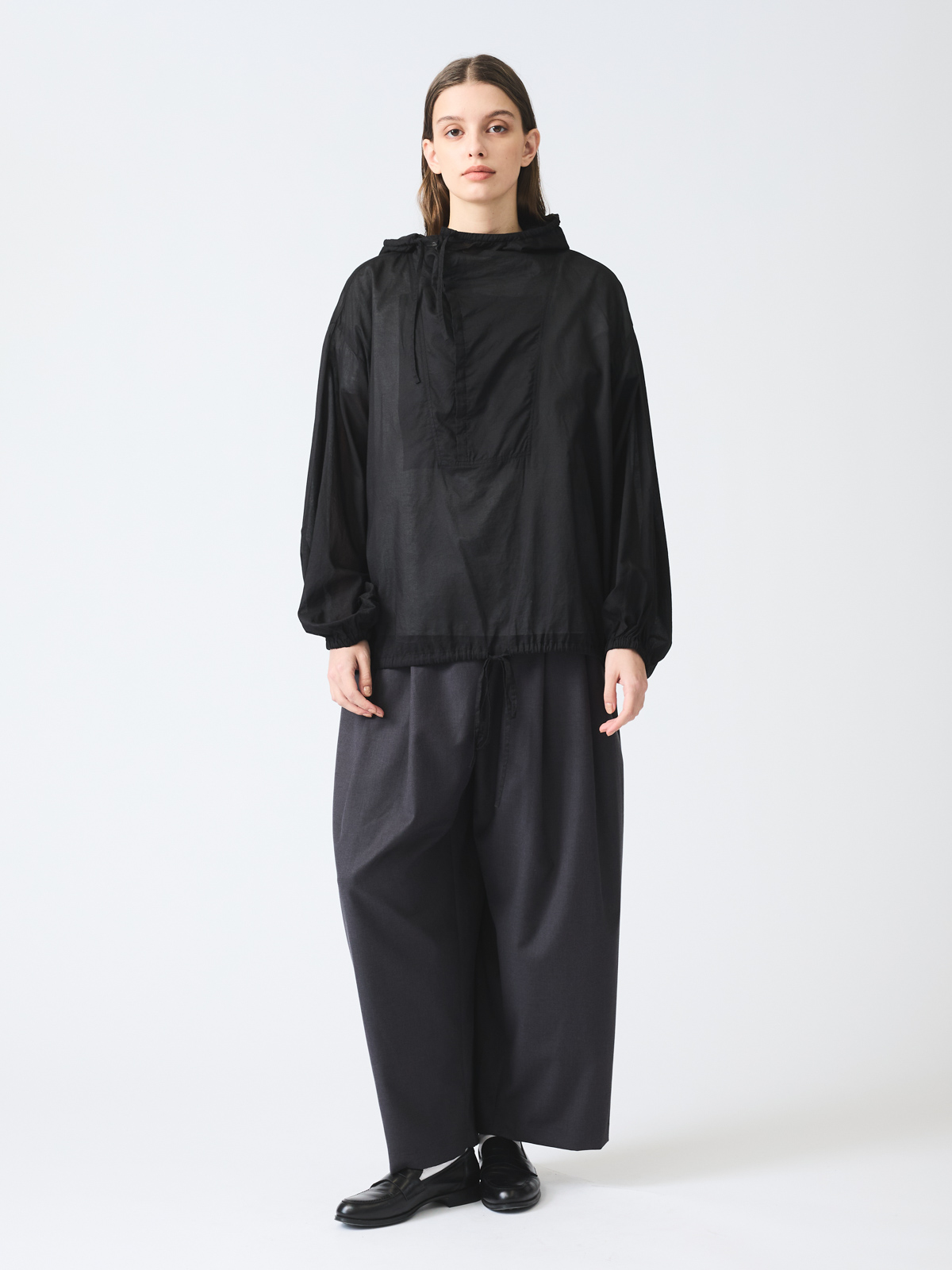 mizuiro ind ワイドタックパンツ