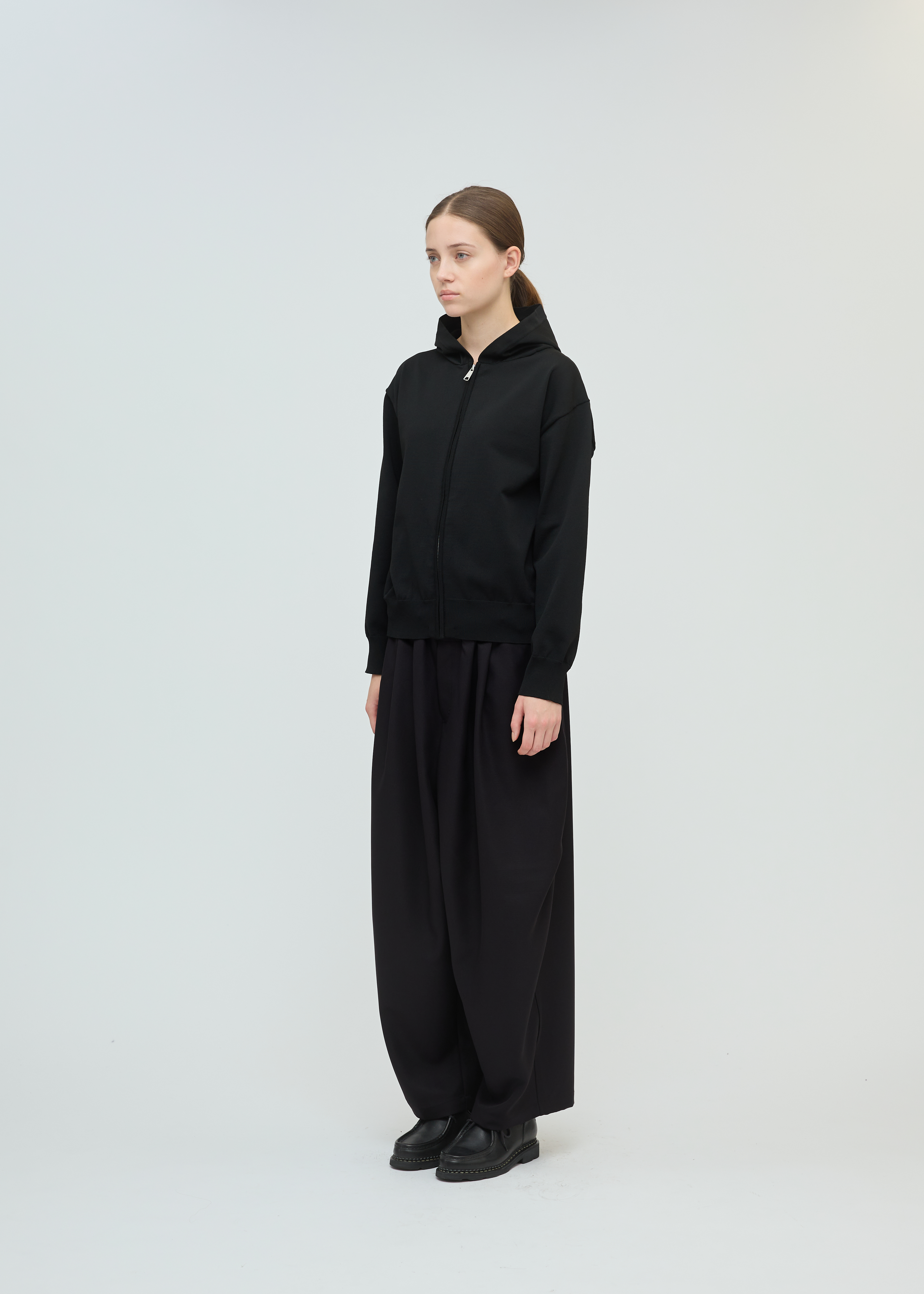 mizuiro ind ワイドタックパンツ