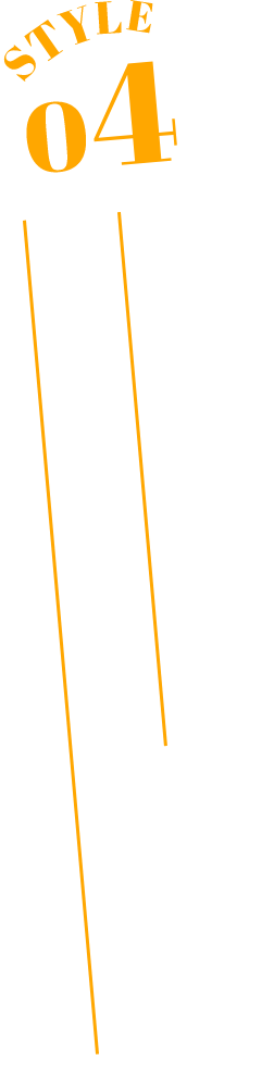 STYLE04 シンプルながらもこだわりの詰まったワンピ。