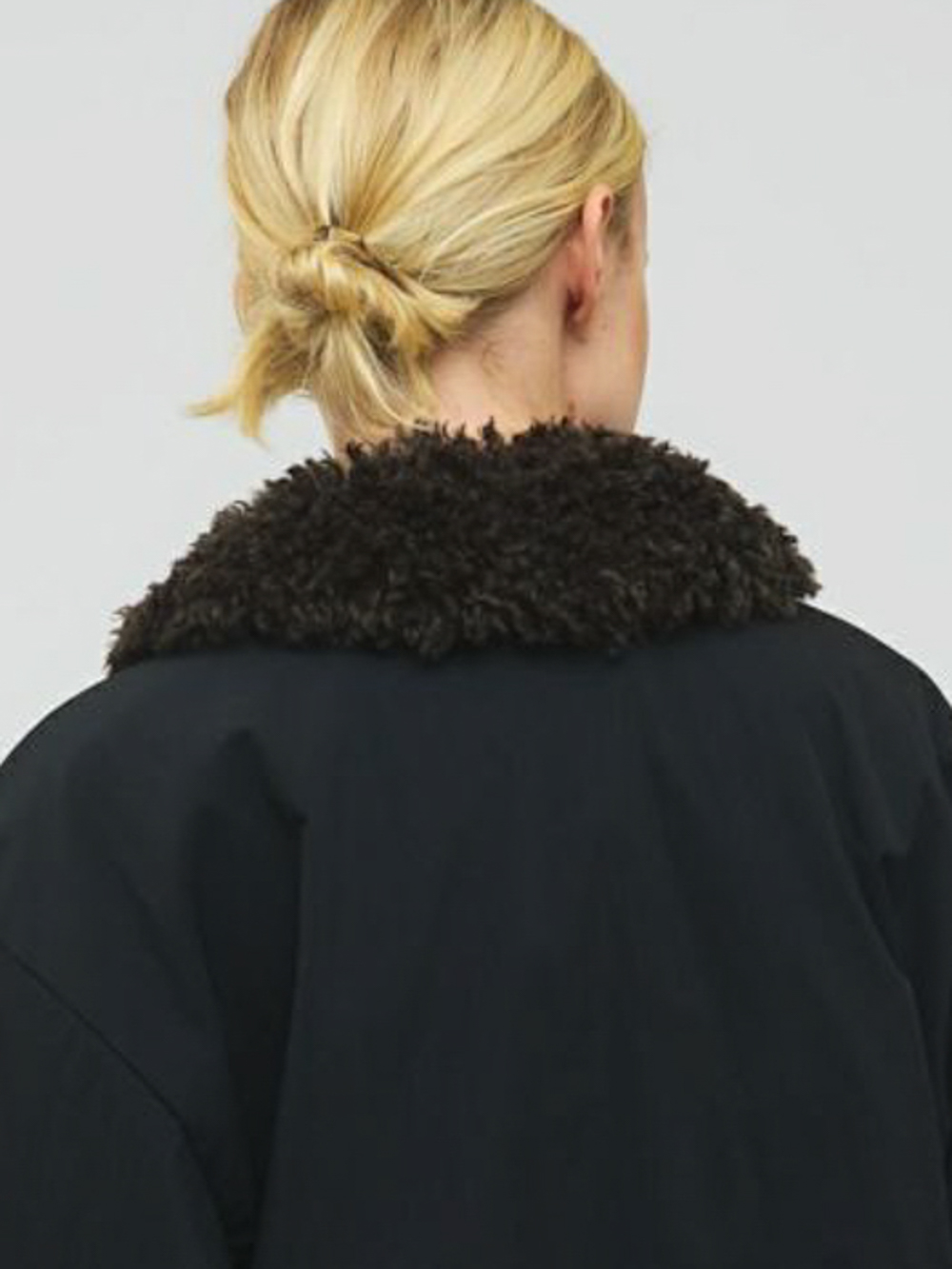 ボアカラーシャツブルゾン