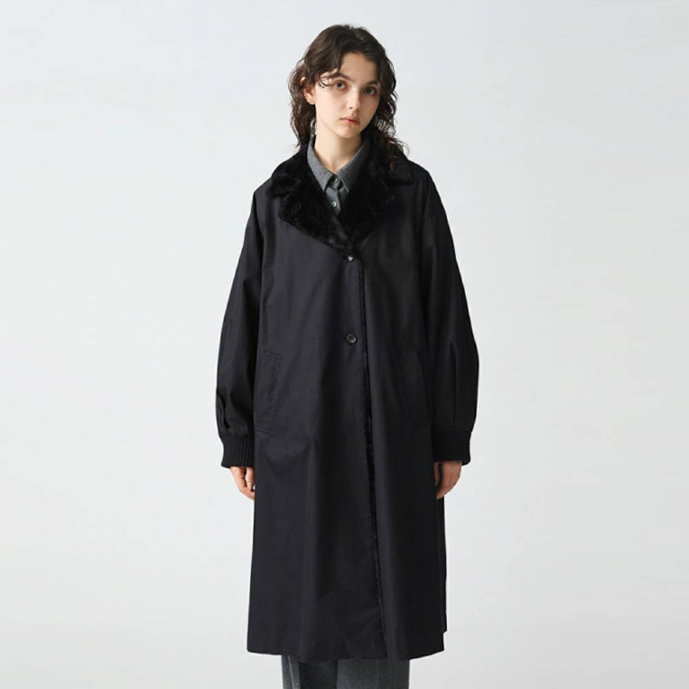 back boa coat