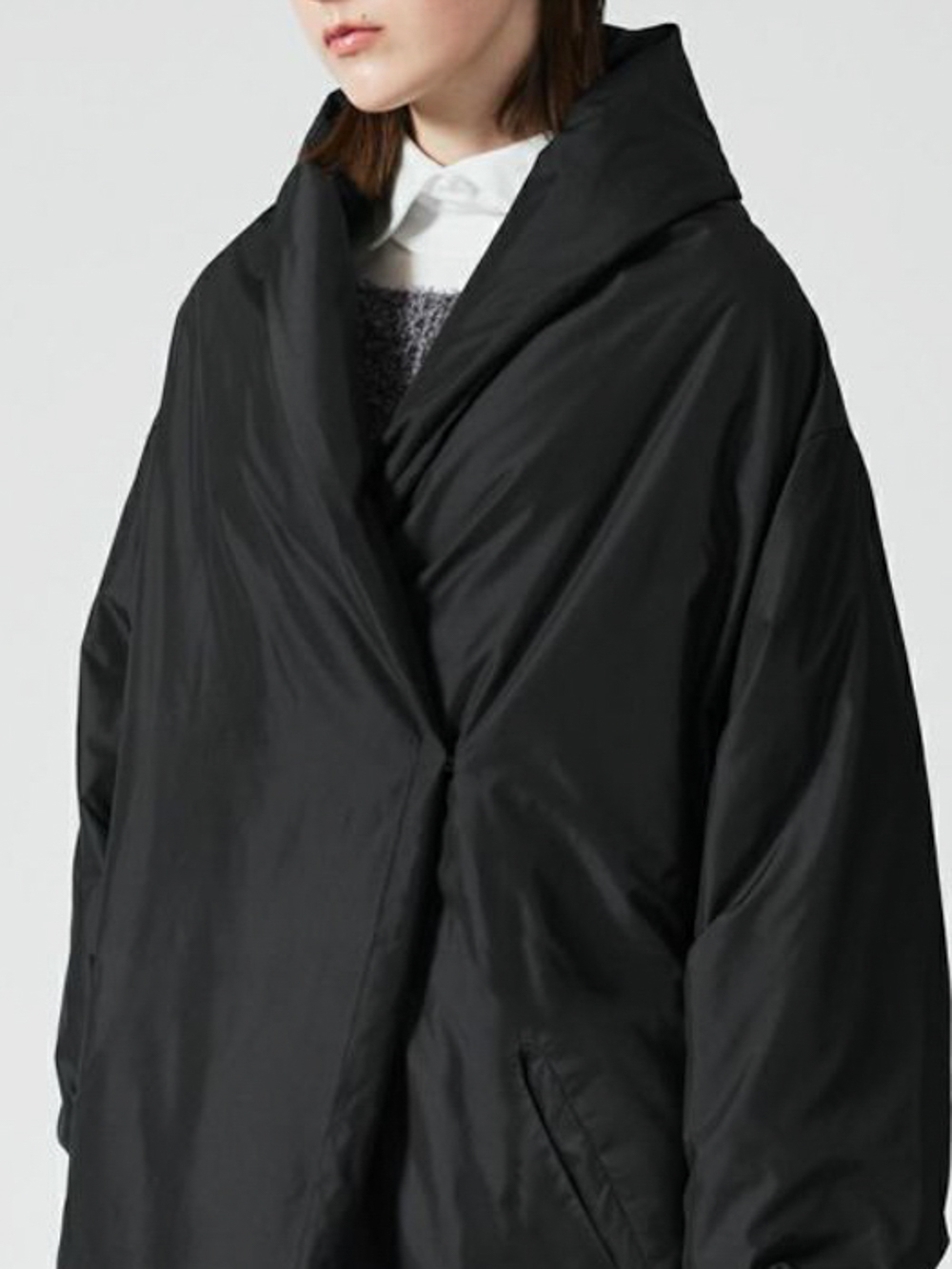 ウールブレンドフードコート