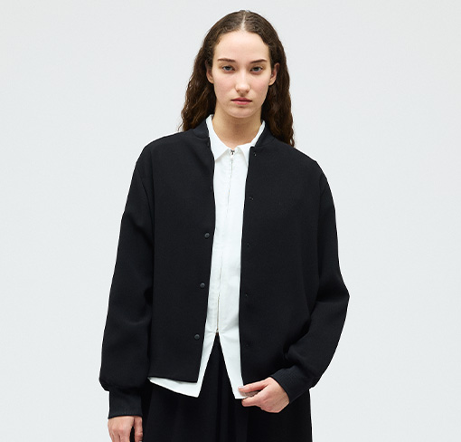 ブルゾンライクシャツ