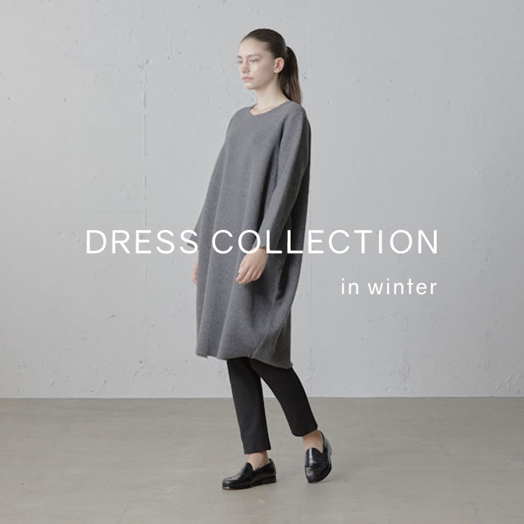 dress collection in winterの写真